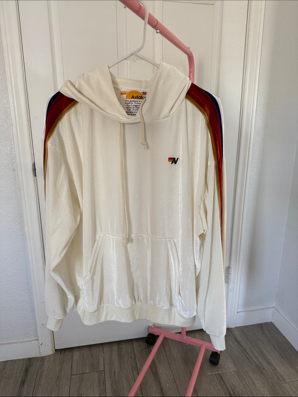 Aviator Nation Velour Hoodie
